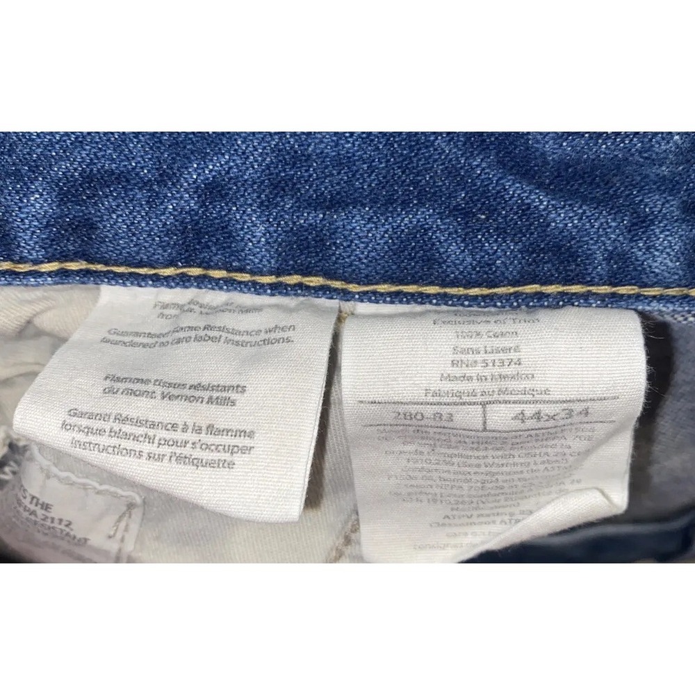 Carhartt Men's FR Jeans Size 44 X 32 Flame Resistant Relaxed Fit CAT 2 Straight - Picture 3 of 9